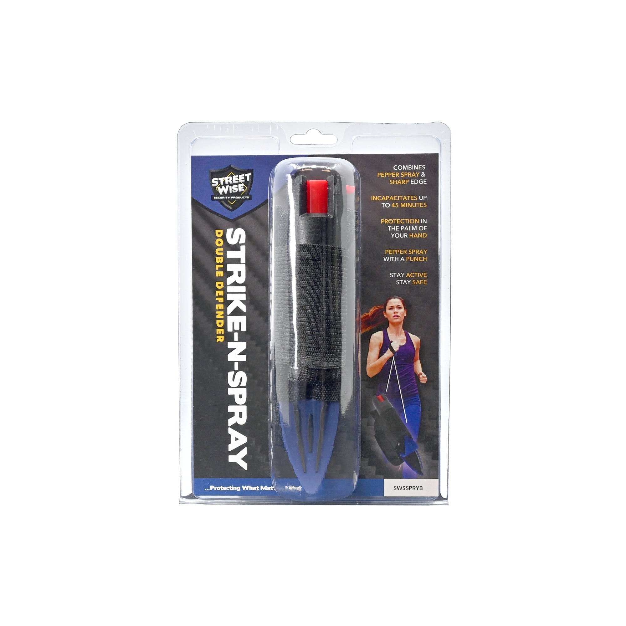 Strike-n-Spray Double Defender Pepper Spray - Tophatter Daily Deals