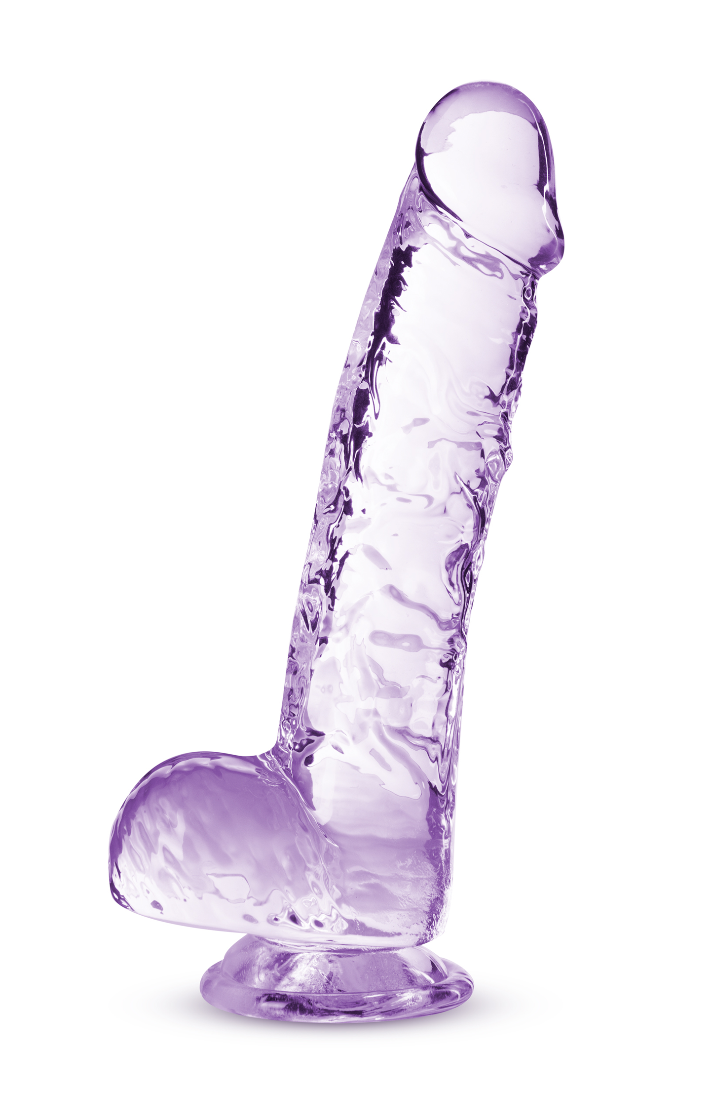 Naturally Yours Crystaline Amethyst – 6 Inch Suction Cup Dildo > Dildos > Realistic Dildos - Tophatter Daily Deals