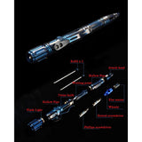 T-05 Titanium Coated Tactical Pen Flashlight Self Defense Kubotan - Tophatter Daily Deals