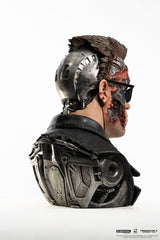 Terminator 2 - T-800 Model 101 Battle Damaged Art Mask 1:1 Scale | PureArts Mask - Tophatter Daily Deals