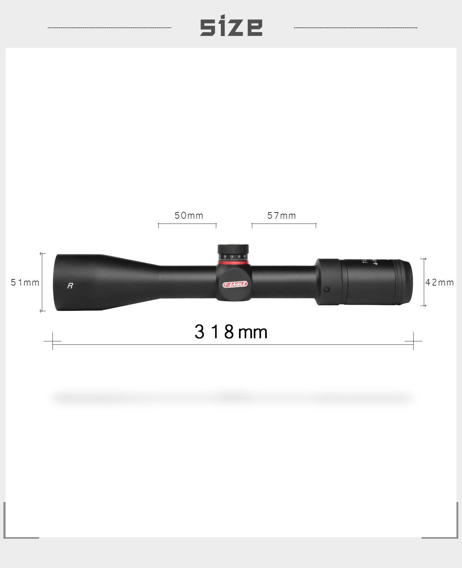 T-EAGLE R-SERIES 4-16X44 SF RIFLE SCOPE - Tophatter's Army Deals OPTICS & SCOPES - Tophatter Daily Deals
