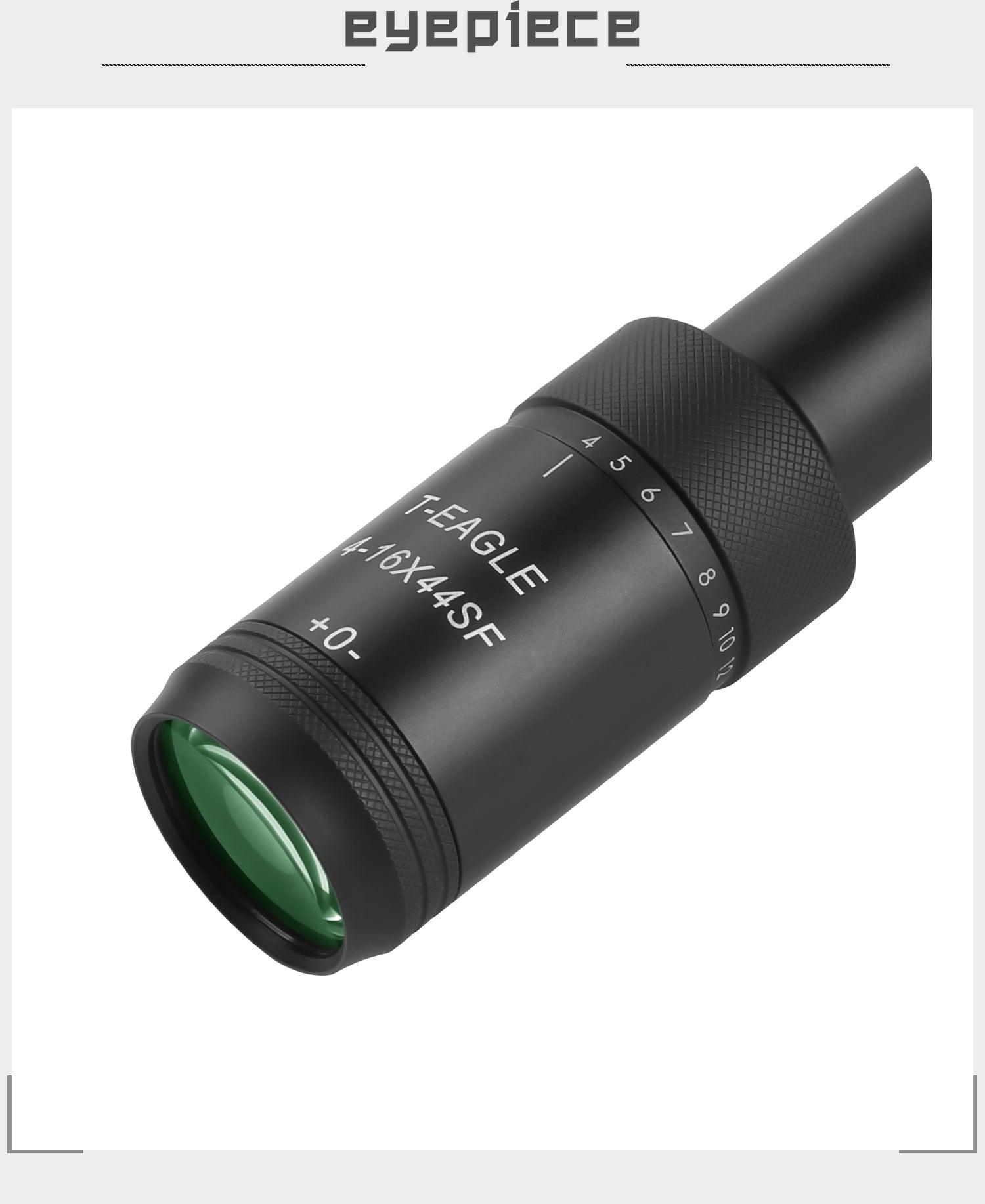 T-EAGLE R-SERIES 4-16X44 SF RIFLE SCOPE - Tophatter's Army Deals OPTICS & SCOPES - Tophatter Daily Deals