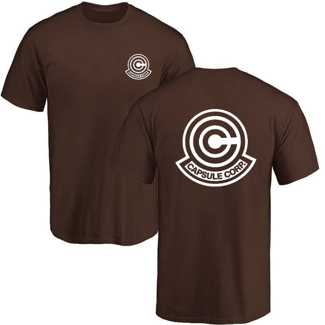 Men T Shirt Cotton Tops Brown Tee - Tophatter Daily Deals