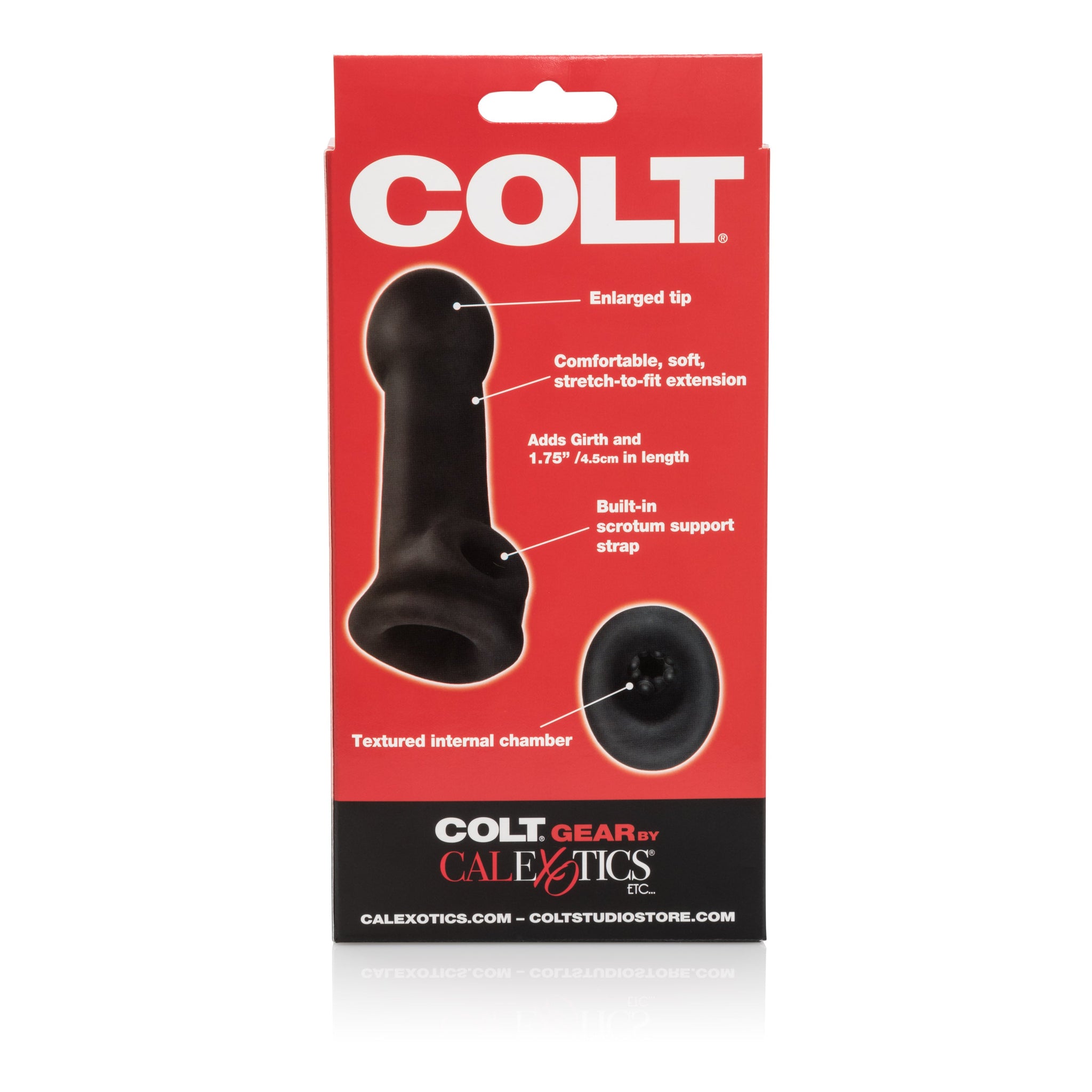 Colt Slugger – Soft Stretchy Sleeve Extension 6.25 Inch Girth Enhancer > Sex Toys For Men > Penis Sleeves - Tophatter Daily Deals