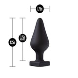 Temptasia Heart-Shaped Butt Plug Black > Anal Range > Butt Plugs - Tophatter Daily Deals