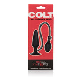 Colt XXL Pumper Plug Black Silicone Inflatable Anal Plug with Squeeze Bulb and Quick Release Valve > Anal Range > Tunnel and Stretchers - Tophatter Daily Deals
