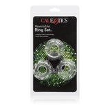 Reversible Ring Set – Stretchy Durable Erection Enhancers 3-Piece Set > Cock Ring > Sets - Tophatter Daily Deals