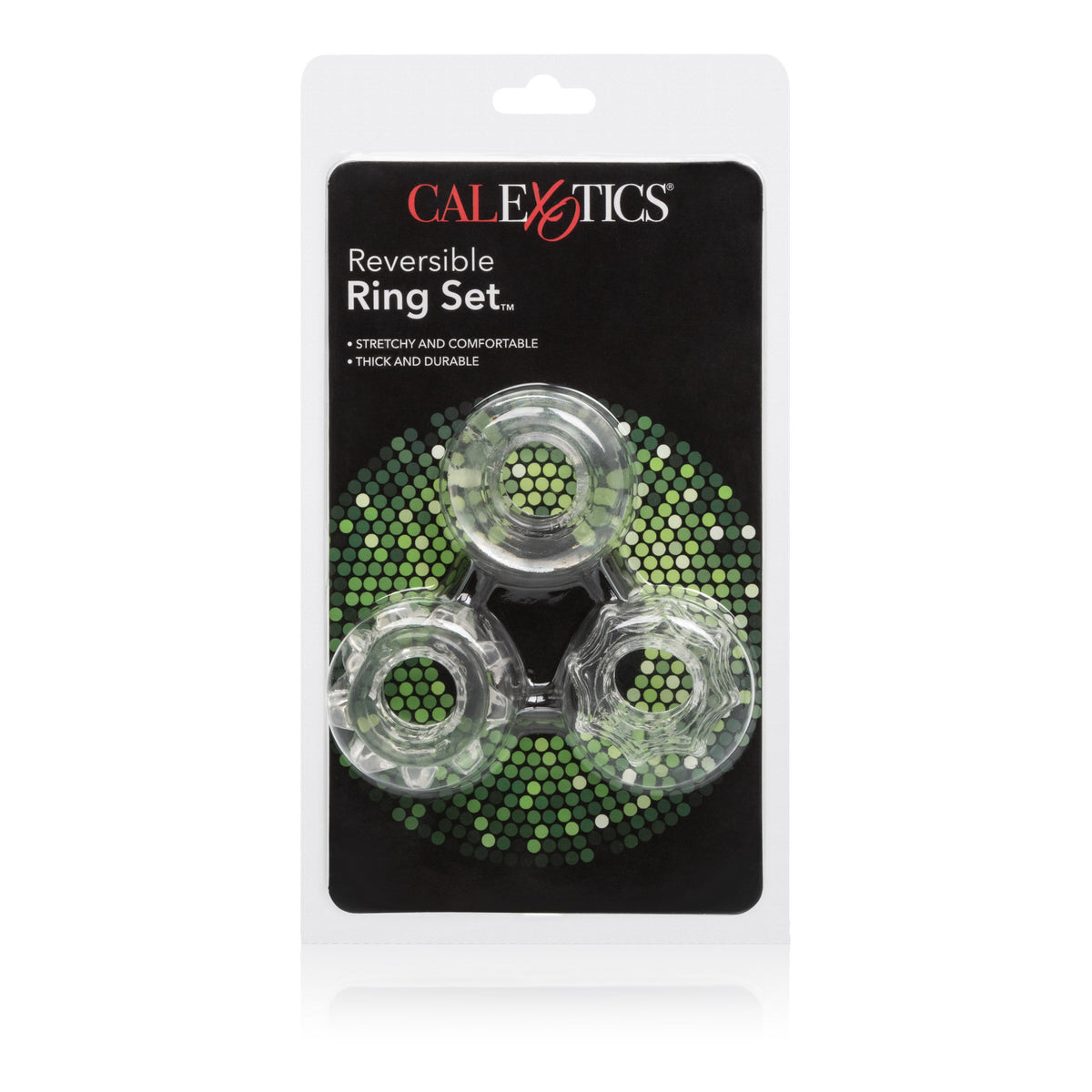 Reversible Ring Set – Stretchy Durable Erection Enhancers 3-Piece Set > Cock Ring > Sets - Tophatter Daily Deals