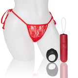 Vibrating Panty Set W/ Remote Ring 4t High Pitch Treble (Red) > Sex Toys For Ladies > Panty Vibes - Tophatter Daily Deals
