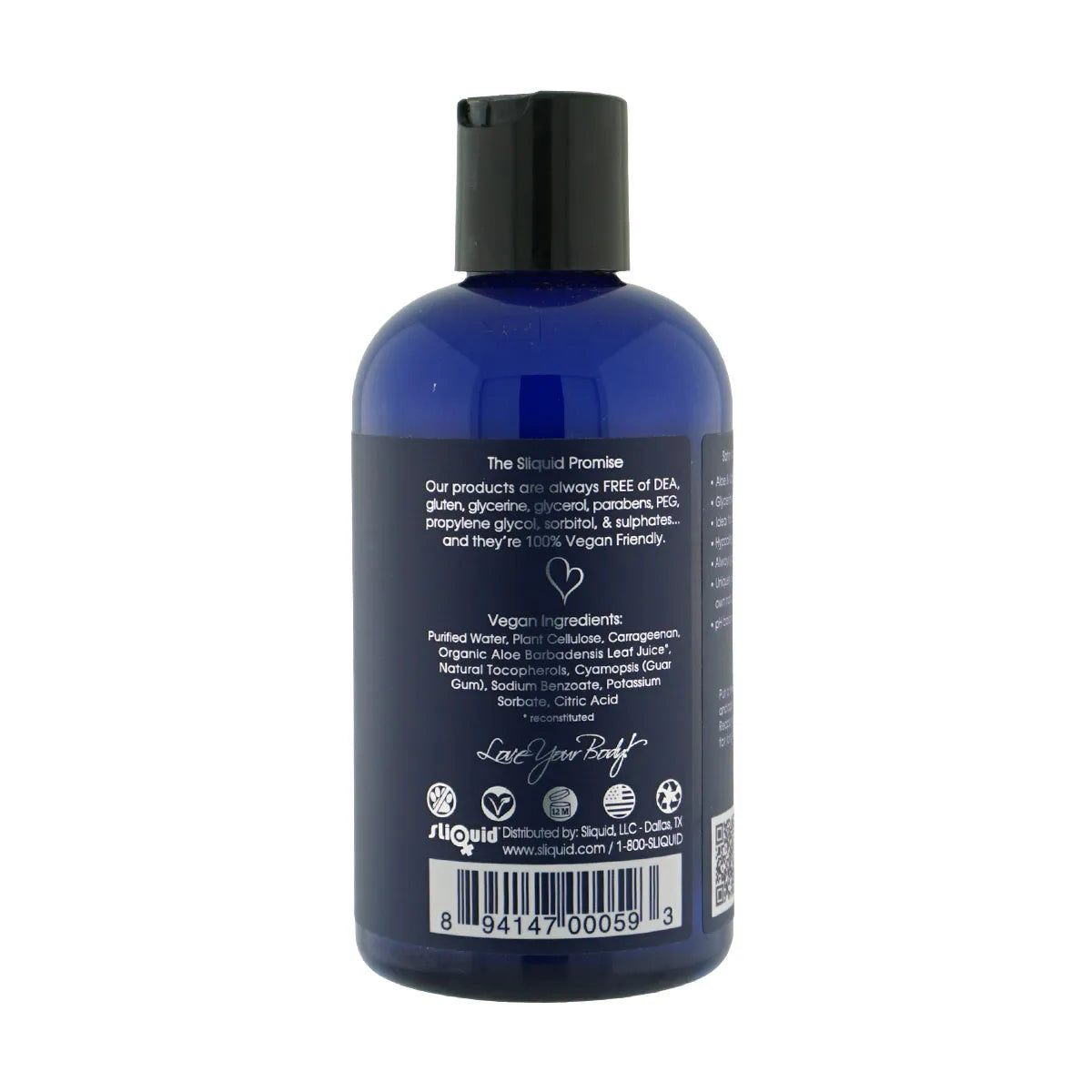 Sliquid Naturals Satin – Water-Based Intimate Moisturizer 8.5 Fl Oz > Lube > Water Based - Tophatter Daily Deals
