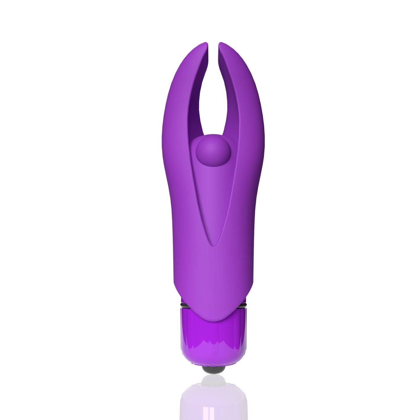 Demon 4B Low Pitch Bass – Deep-Rumbling 5-Speed Vibrator with Silicone Horns > Vibrators > Mini Vibrators - Tophatter Daily Deals