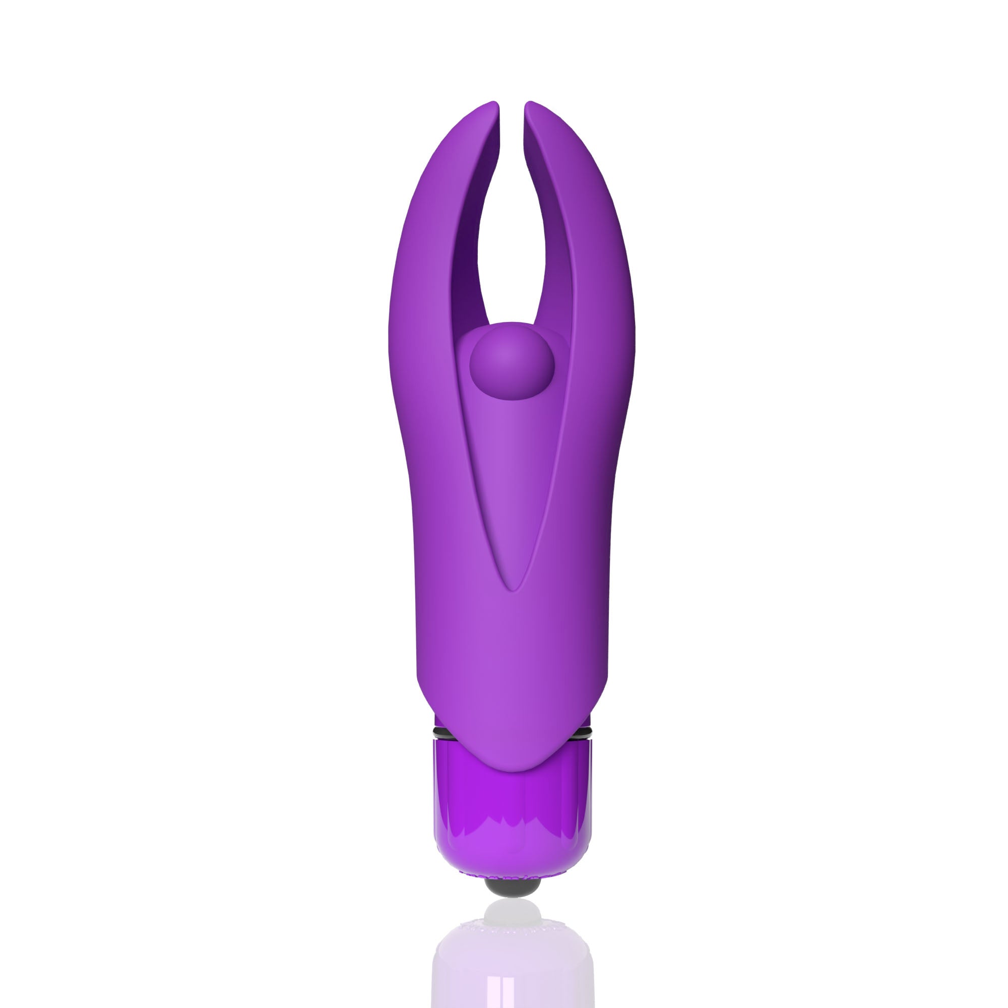 Demon 4B Low Pitch Bass – Deep-Rumbling 5-Speed Vibrator with Silicone Horns > Vibrators > Mini Vibrators - Tophatter Daily Deals