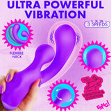 Gyro Rabbit Silicone Vibrator – Adjustable Speeds and Vibration Patterns Vibrator > Vibrators > Ladies > Rabbit - Tophatter Daily Deals