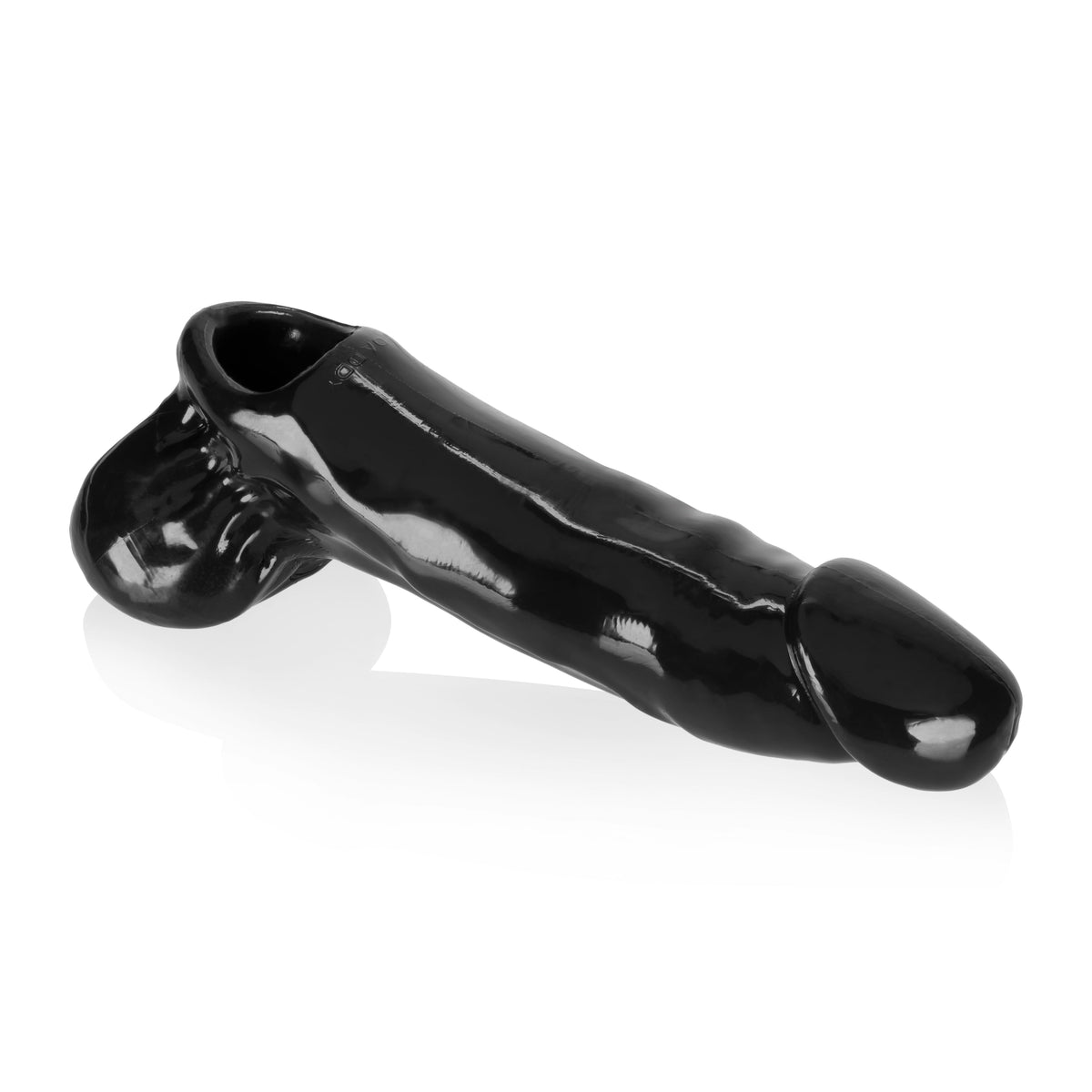 Daddy Cocksheath with Balls Black 10 Inch > Sex Toys For Men > Penis Sleeves - Tophatter Daily Deals