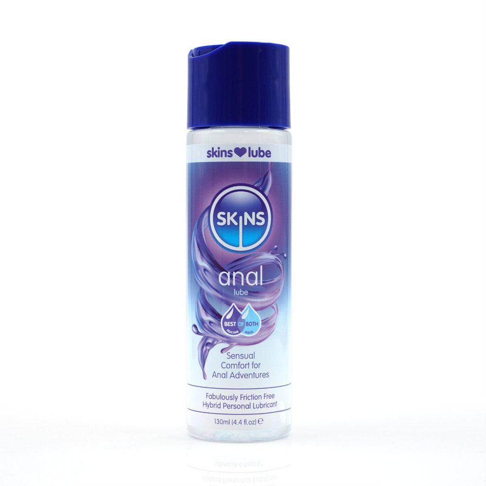 Skins Anal Hybrid Silicone And Waterbased Lubricant 130ml > Lube > Anal - Tophatter Daily Deals