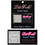 Lets Fuck Scratch Tickets – Set of 8 Winning Sex Position Cards Game > Novelties > Games - Tophatter Daily Deals