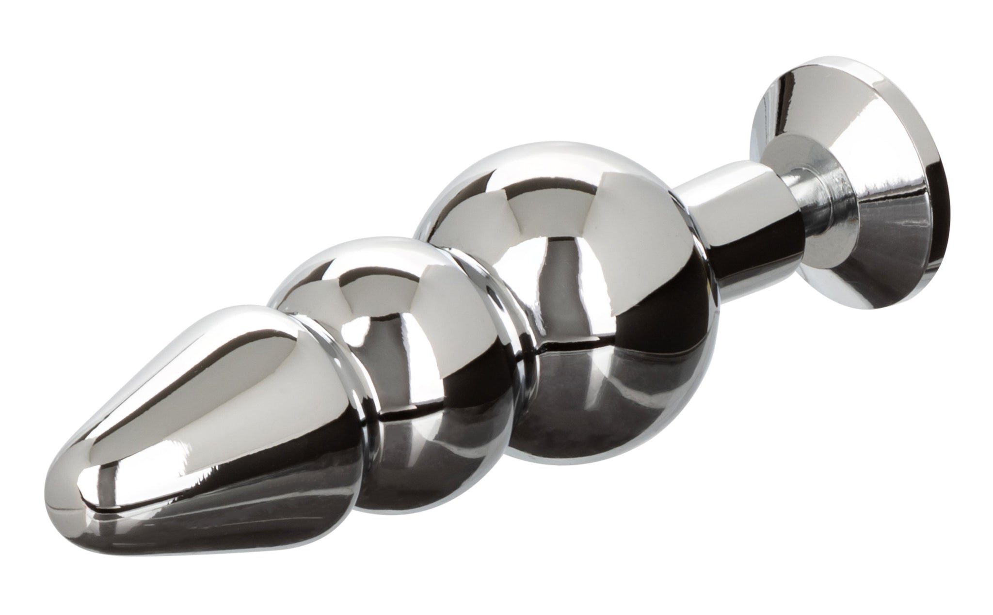 Star Fucker Beaded Plug With Stretchy Black Silicone Dual Enhancer and Silver Metal Probe > Anal Range > Prostate Plugs - Tophatter Daily Deals