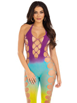Ombre Footless Bodystocking (Ocean) – Seamless One Size Lingerie > Clothes > Bodies and Playsuits - Tophatter Daily Deals