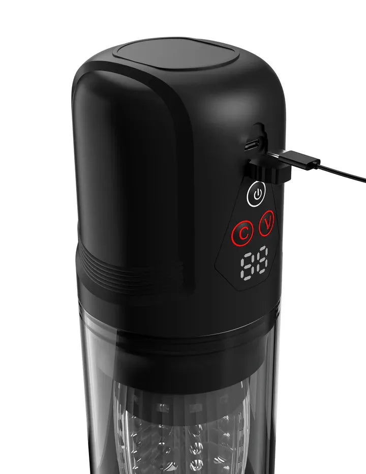 Pdx Elite Mega Bator Pro – Premium Spinning Stroker > Sex Toys For Men > Masturbators > Vibrating - Tophatter Daily Deals
