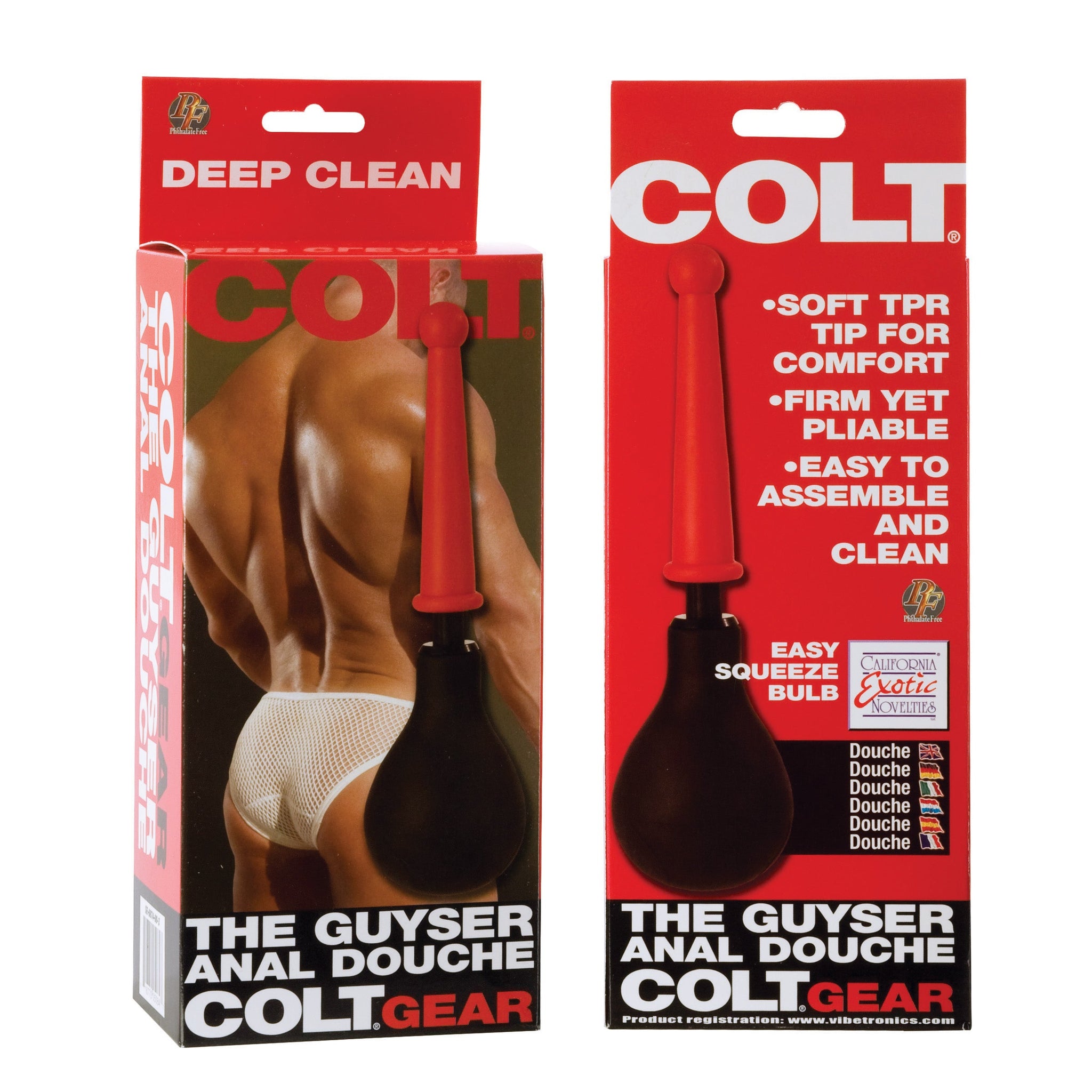 Colt The Guyser Anal Douche – High-Quality Reusable Anal Douche > Essentials > Douches - Tophatter Daily Deals