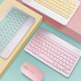 Tablet Wireless Keyboard and Mouse for iPad Wireless Keyboard & Mouse Set - Tophatter Daily Deals