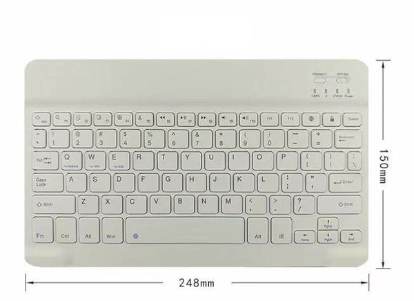 Tablet Wireless Keyboard and Mouse for iPad Wireless Keyboard & Mouse Set - Tophatter Daily Deals