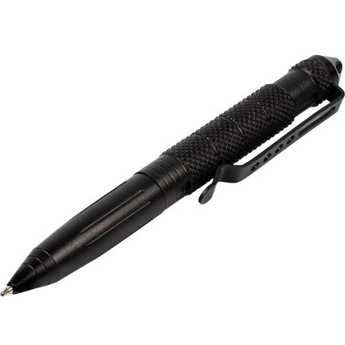 Tactical Black Twist Pen with Refill - Tophatter Daily Deals