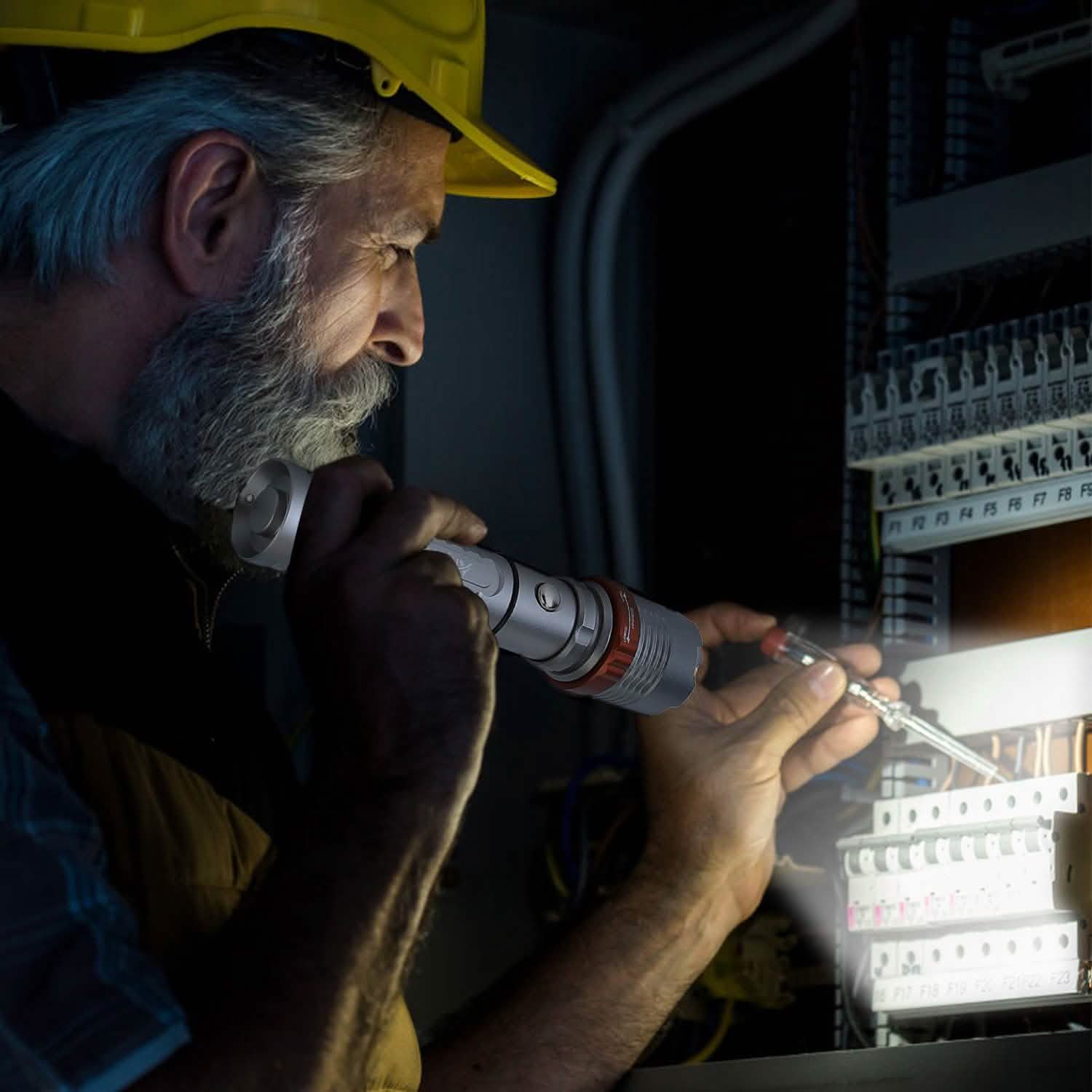 Tactical Military LED Flashlight Tactical & Self Defense - Tophatter Daily Deals