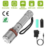 Tactical Military LED Flashlight Tactical & Self Defense - Tophatter Daily Deals