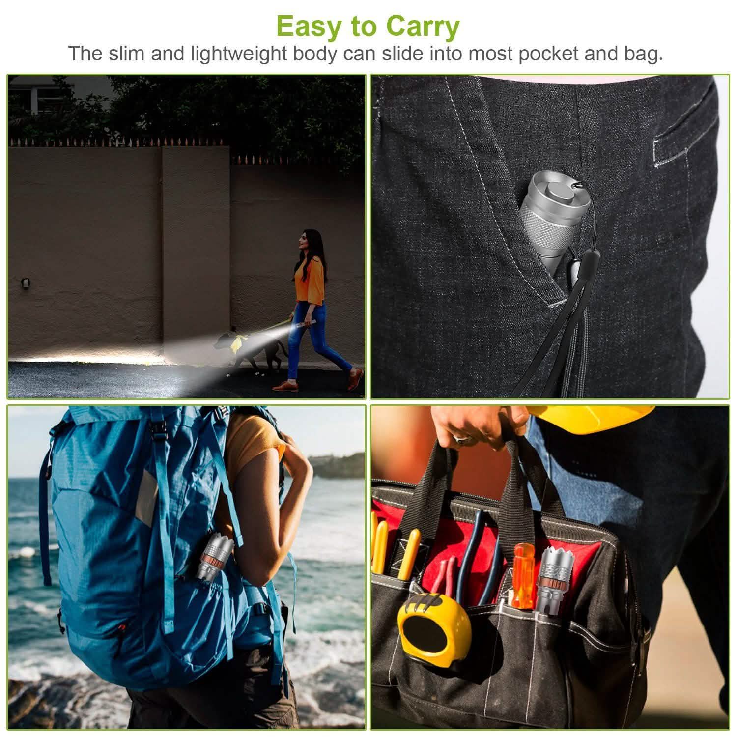 Tactical Military LED Flashlight Tactical & Self Defense - Tophatter Daily Deals