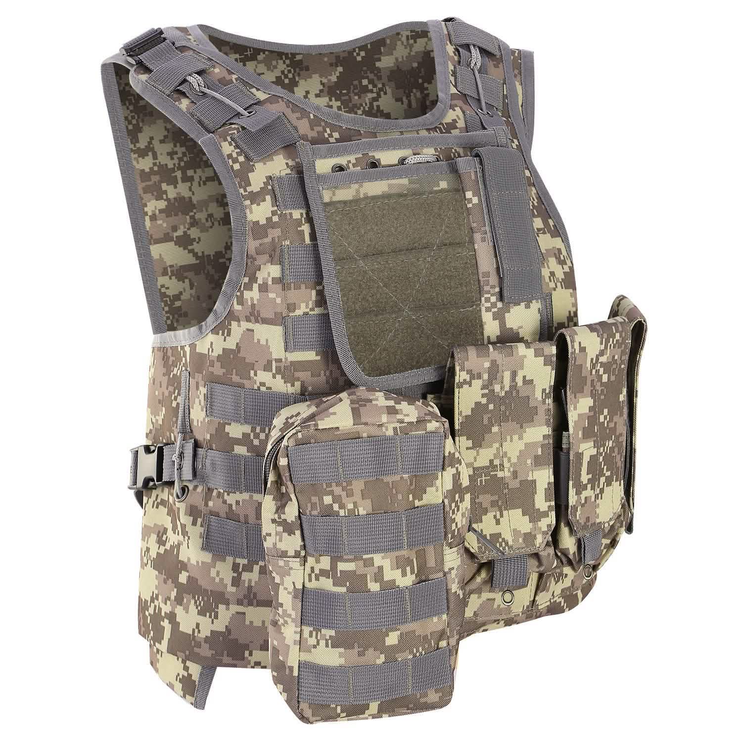 Tactical Military Vest Tactical & Self Defense - Tophatter Daily Deals