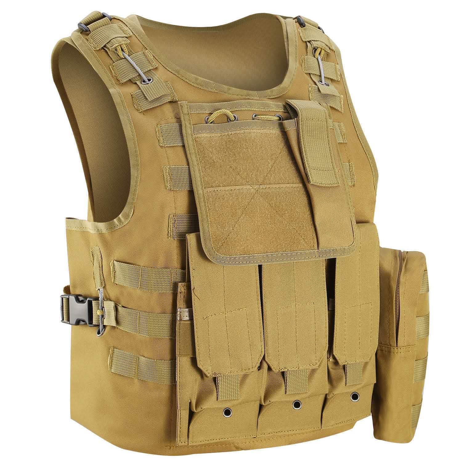 Tactical Military Vest Tactical & Self Defense - Tophatter Daily Deals