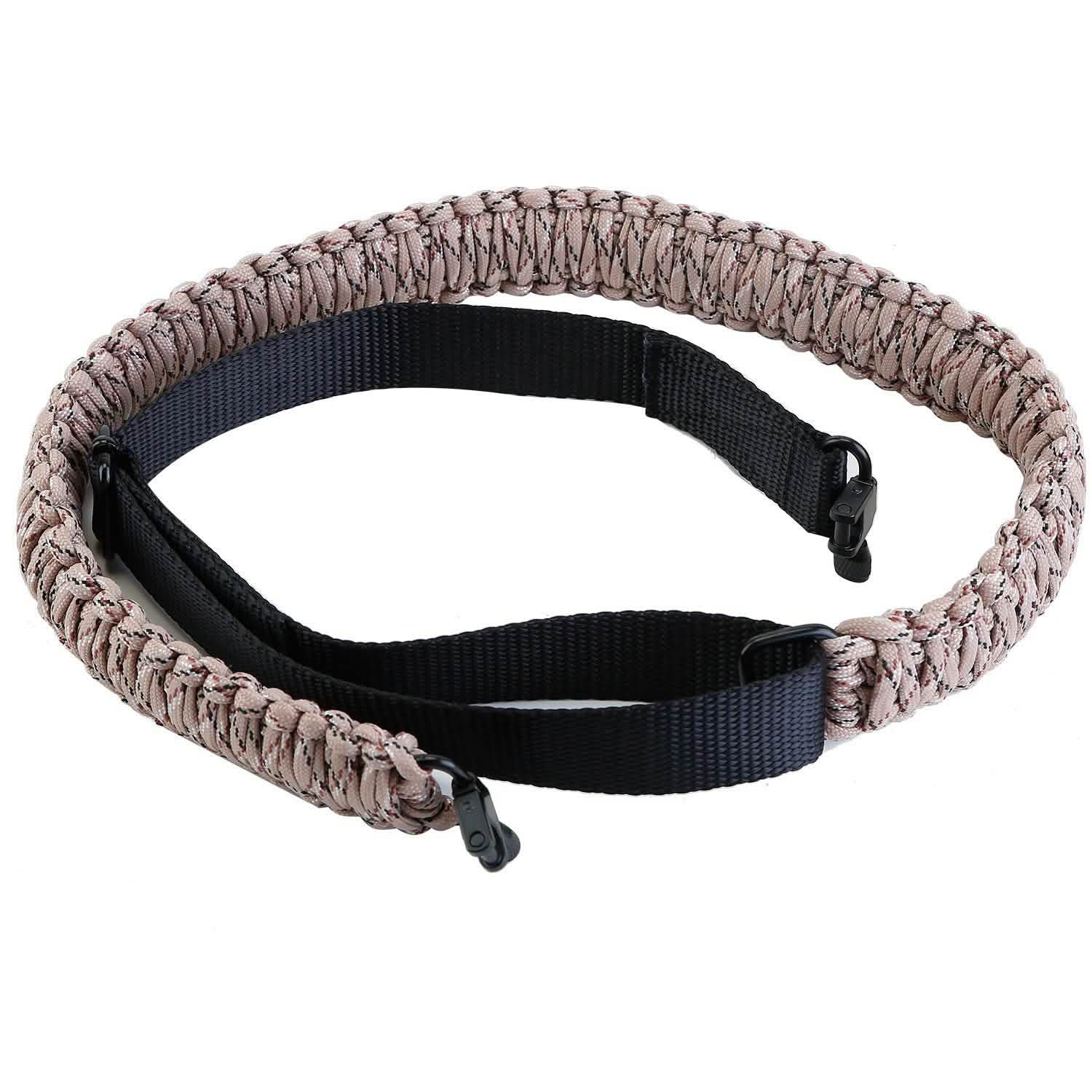 Tactical Paracord Sling - Adjustable Paracord Strap Tactical & Self Defense - Tophatter Daily Deals