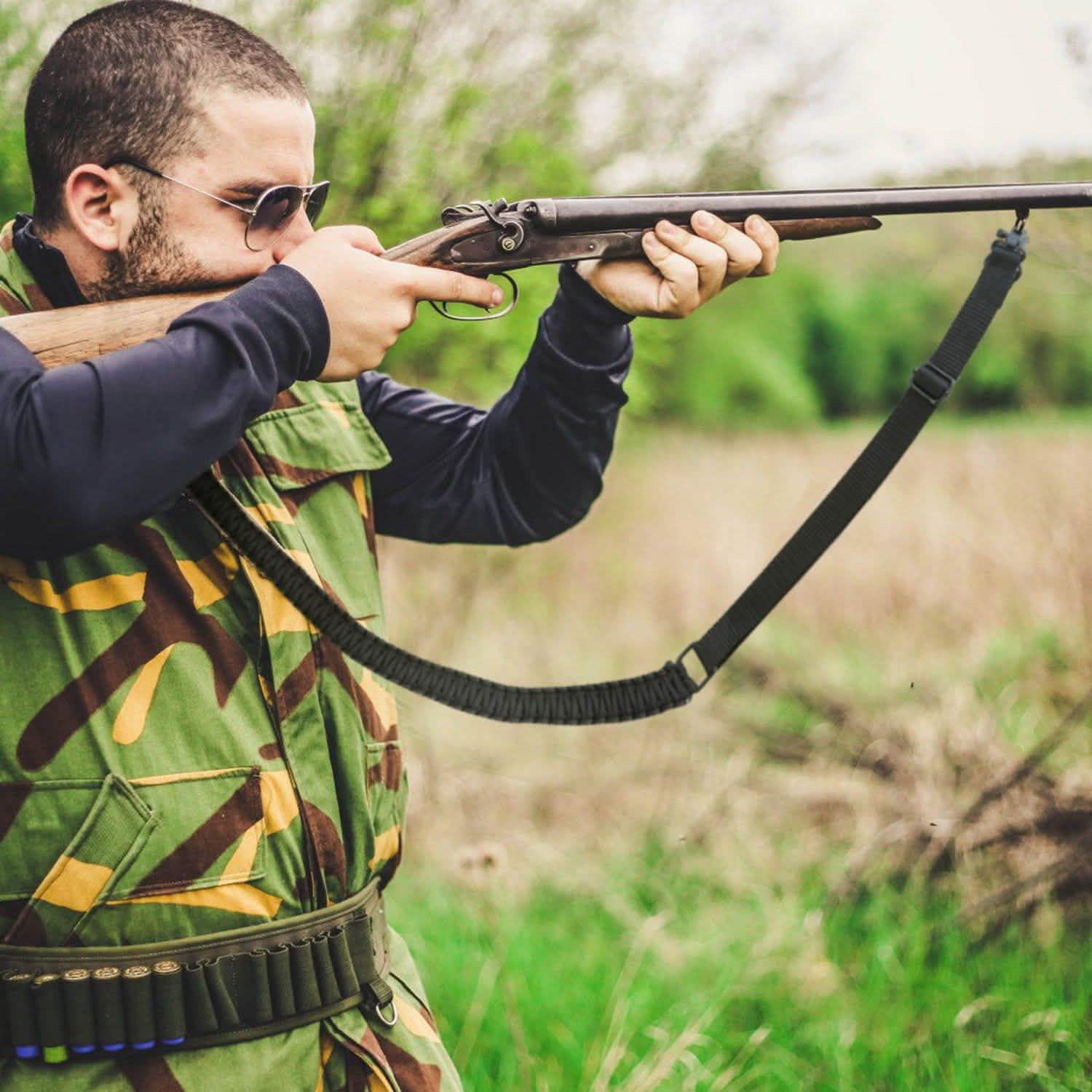 Tactical Paracord Sling - Adjustable Paracord Strap Tactical & Self Defense - Tophatter Daily Deals