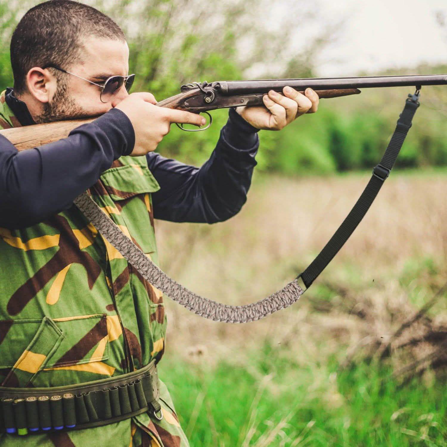 Tactical Paracord Sling - Adjustable Paracord Strap Tactical & Self Defense - Tophatter Daily Deals