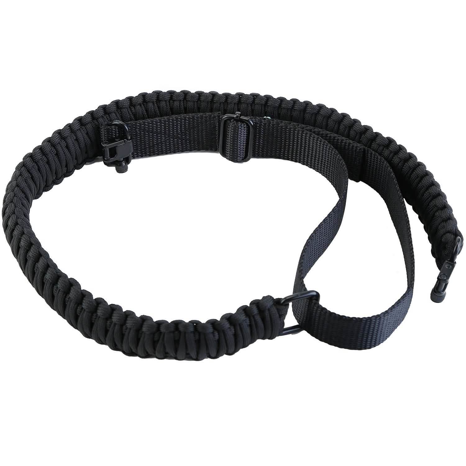 Tactical Paracord Sling - Adjustable Paracord Strap Tactical & Self Defense - Tophatter Daily Deals