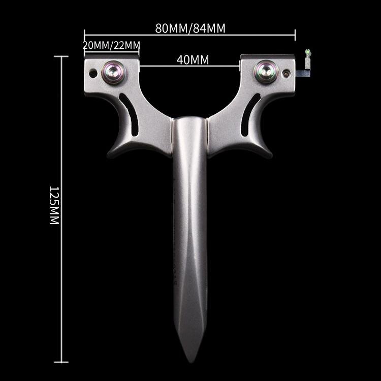 Spiked Brass Knuckles Ring Slingshot 404C Stainless Steel 3 In 1 EDC Gadgets - Tophatter Daily Deals