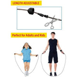 Tangle-Free Skipping Rope with Ball Bearings Fitness & Exercise - Tophatter Daily Deals