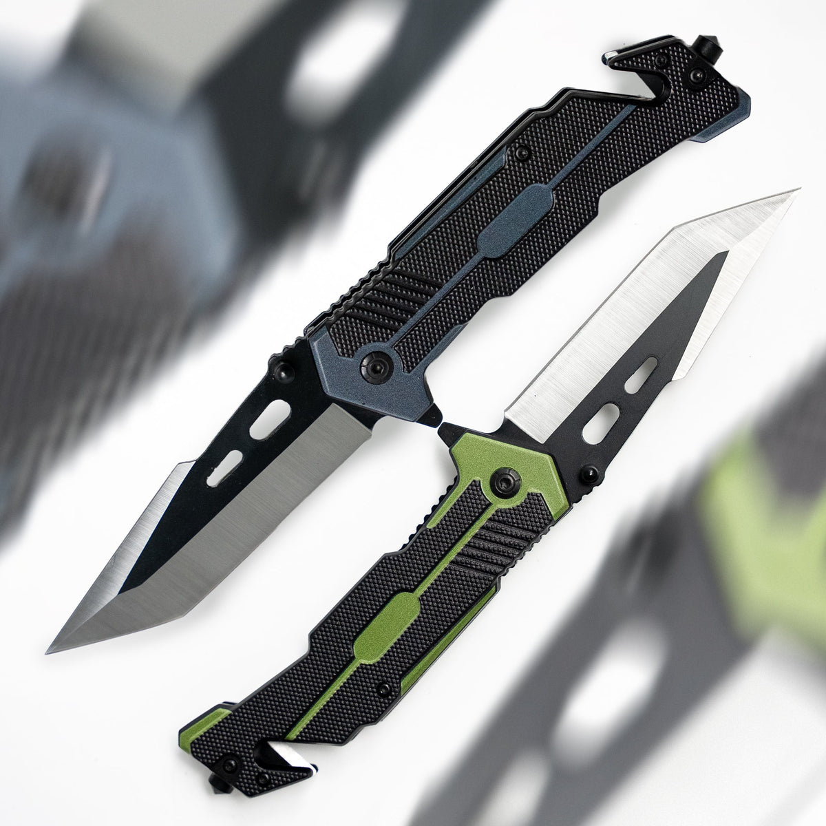 Fire and Steel - Tanto Folding Knife Fire and Steel Exclusive - Tophatter Daily Deals