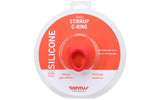 Stirrup Silicone Cock Ring in Crimson > Cock Ring > Sling - Tophatter Daily Deals