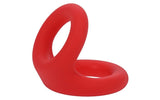 Uplift Silicone Cock Ring in Crimson > Cock Ring > Sling - Tophatter Daily Deals