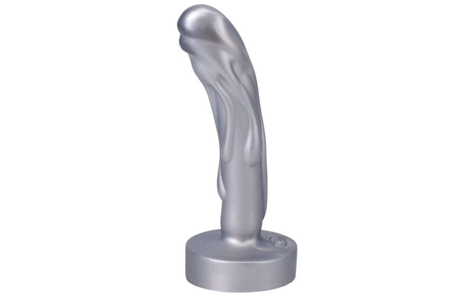 Mini Magma Dildo Silver Harness Compatible Ultra Premium Silicone > Dildos > Strap On Dildos - Tophatter Daily Deals