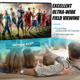 Taotique 4K Movie Projector Screen 16:9 HD Foldable and Portable TV & Video - Tophatter Daily Deals