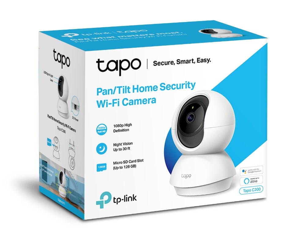 Pan/Tilt Home Security Wi-Fi Camera - Tophatter Daily Deals