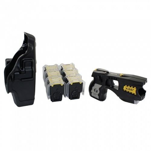TASER® X26C Police Strength Tactical Self Defense Taser - Tophatter Daily Deals