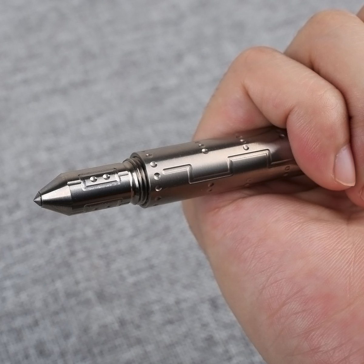 TC4 Titanium Tactical Pen Self Defense Kubotan - Tophatter Daily Deals