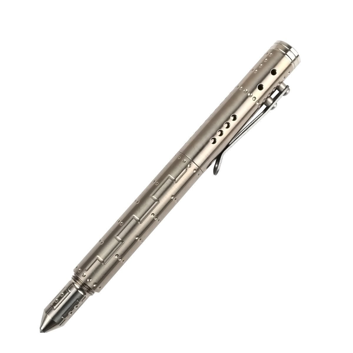 TC4 Titanium Tactical Pen Self Defense Kubotan - Tophatter Daily Deals