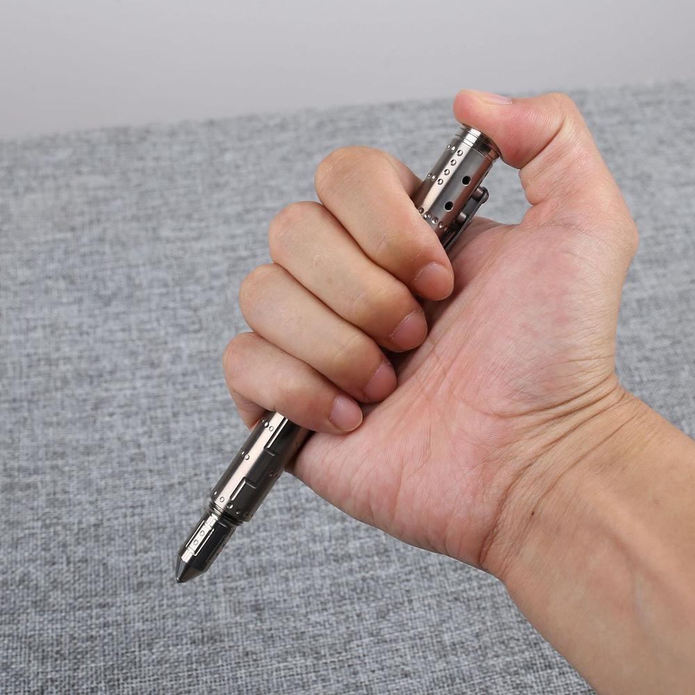 TC4 Titanium Tactical Pen Self Defense Kubotan - Tophatter Daily Deals