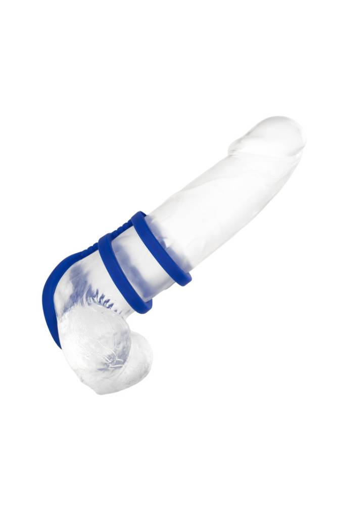 Cal Exotics - Admiral - Triple Cock Cage - Blue Sex Toy - Tophatter Daily Deals