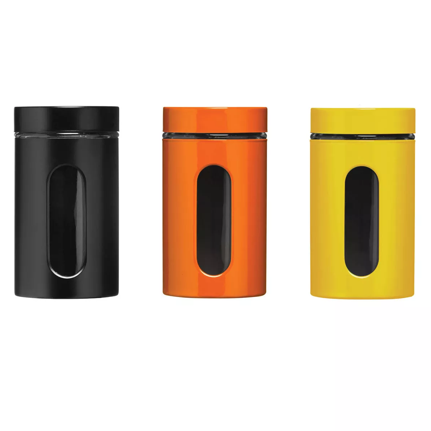 Tea Coffee Sugar Jars – Modern Storage Containers Set for Kitchen Counter Organization Kitchen - Tophatter Daily Deals